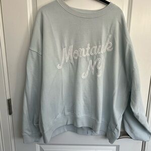American Eagle Outfitters Light Gray Sweatshirt